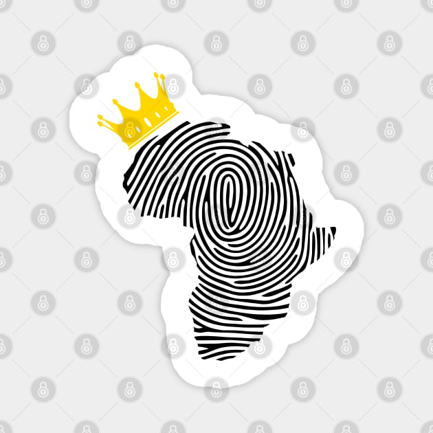 Africa DNA, Africa Fingerprint, African King, African Queen, Black  Lives Matter Magnet by UrbanLifeApparel