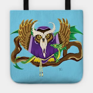 Wizad Owl and Dragon Tote