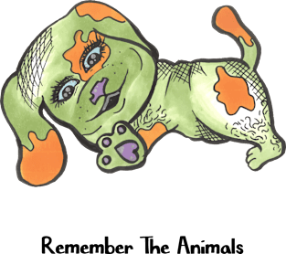 Remember The Animals Funny Dog Beagle T-Shirt (Animal Shelter & Rescue) Magnet