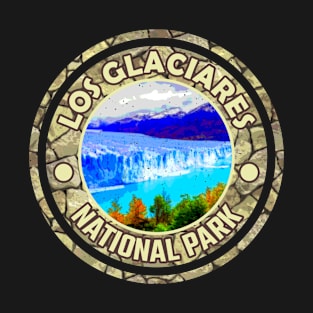 Los Glaciares National Park, Argentina Stone Sign T-Shirt