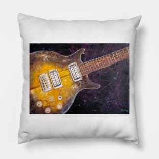 While My Guitar Gently Weeps Pillow