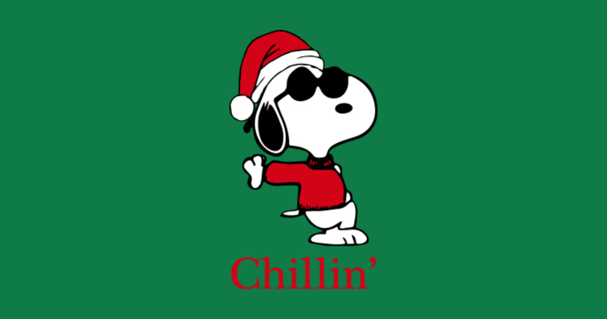 Snoopy Joe Cool Is Chillin' this Christmas - Snoopyjoecool - T-Shirt