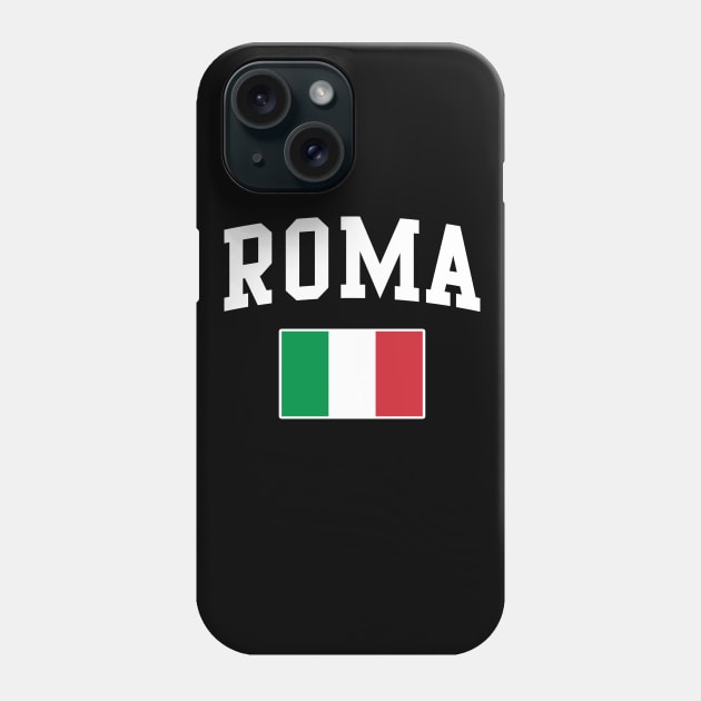 Roma Rome Italy Italian Italia Italiano Flag Phone Case by E