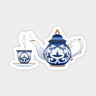 Teapot and cup Magnet