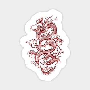 Traditional Chinese Dragon Magnet