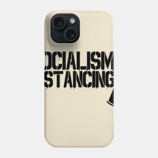 SOCIALISM DISTANCING - FREE SPEECH SHOP Phone Case