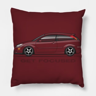 Multi-Color Body Option Apparel get focused Pillow