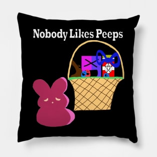 No One Likes Peeps Pillow