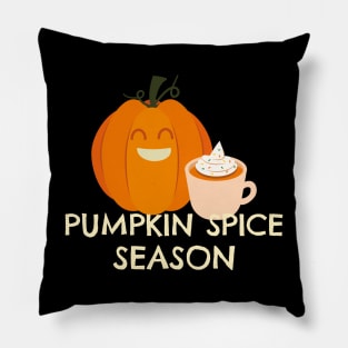 Pumpkin Spice and Everything Nice - Festive Fall Season Design To Show Your Love For Autumn Pillow