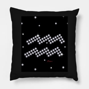 Aquarius Diamonds Pillow