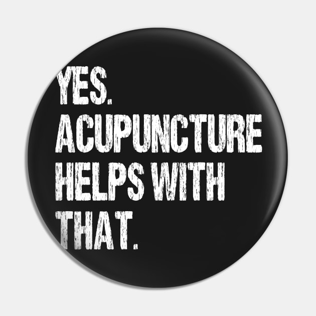 Yes. Acupuncture Helps With That. Pin by Nirvanibex