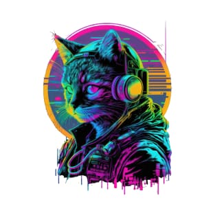 Cyberpunk cat T-Shirt