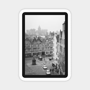 Foggy Grassmarket Magnet