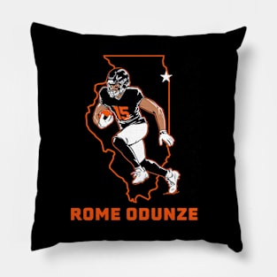 Rome Odunze State Star Pillow