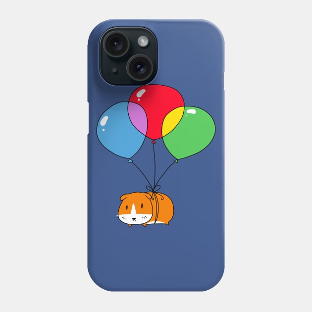 Balloon Guinea Pig Phone Case by saradaboru