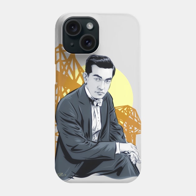 Sessue Hayakawa - An illustration by Paul Cemmick Phone Case by PLAYDIGITAL2020