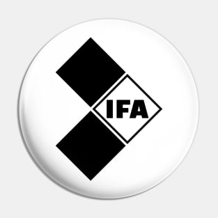 IFA Logo v1 (black) Pin