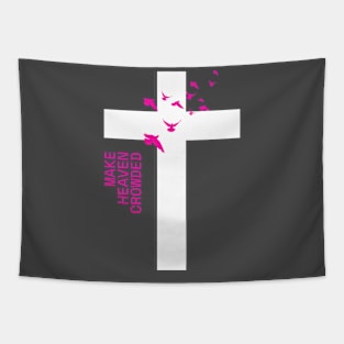 Cross Christian Christianity Heaven Tapestry