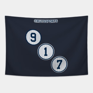 Rep Your Area Code (NY 917) Tapestry