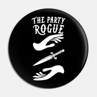 Rogue Dungeons and Dragons Team Party Pin