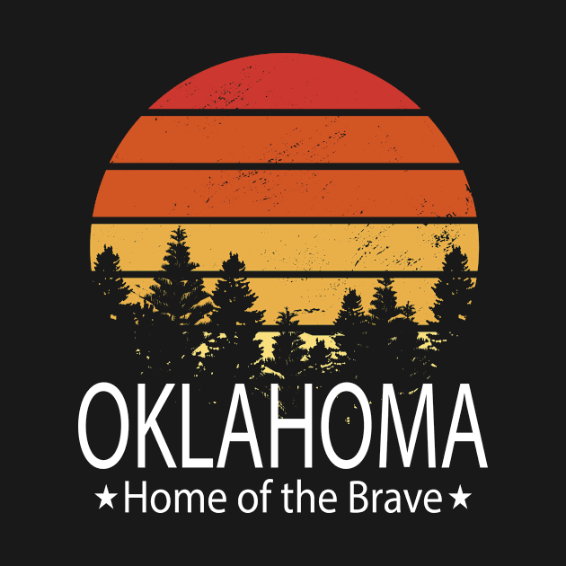 Oklahoma, Home of the brave, Oklahoma State by TahudesignsAT