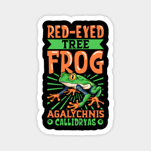 Red-eyed Tree Frog Magnet