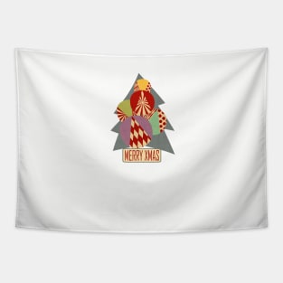 Christmas minimalist (gray) Tapestry