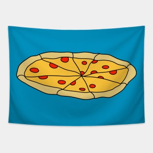 Simple Pizza Pie Tapestry