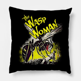 The Wasp Woman / Sci Fi Horror Classic Movie Pillow