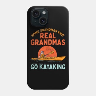 Real Grandmas Go Kayaking Phone Case