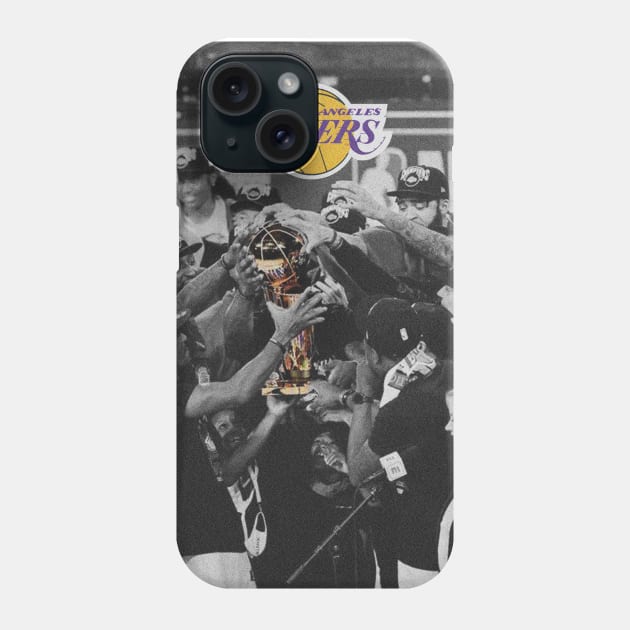 2020 NBA Champion - Lakers Phone Case by jomsdesign