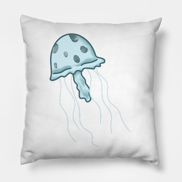 Jellyfish Pillow by Reeseworks