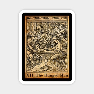 The Hanged Man Tarot Magnet