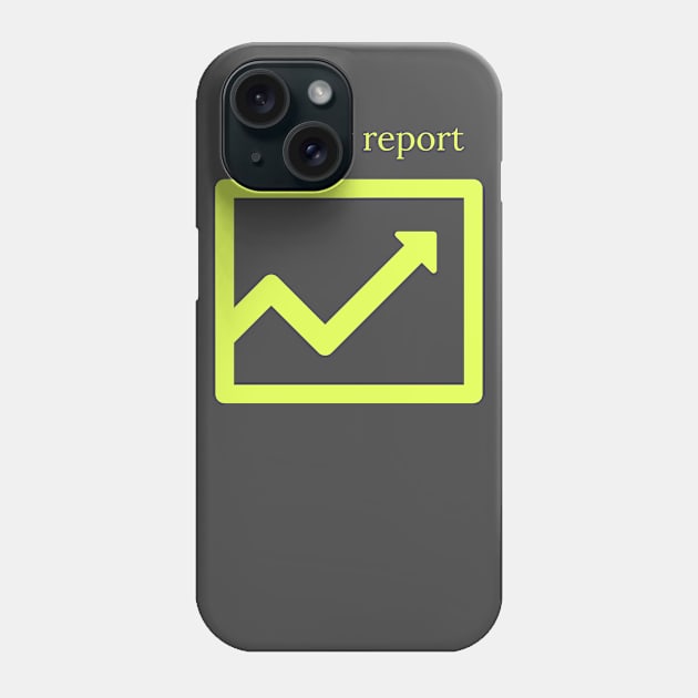 Anxiety report Phone Case by Imaginate