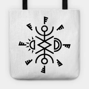 FROM Rune - black soot Tote