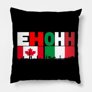 Italo Canadian - Skylines Pillow