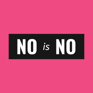 Feminism - No is NO T-Shirt