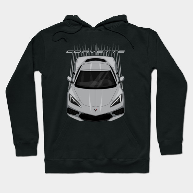 Chevrolet Corvette C8 2020 Blade Silver Chevrolet Corvette C8 2020 Blade Silv Hoodie Teepublic