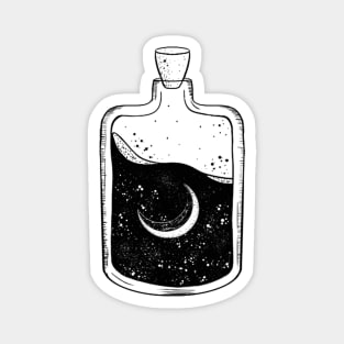 Space Galaxy Jar Magnet