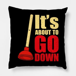 Funny Plumber Pillow