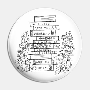 WEEKEND PLAN OF A BOOK LOVER Pin