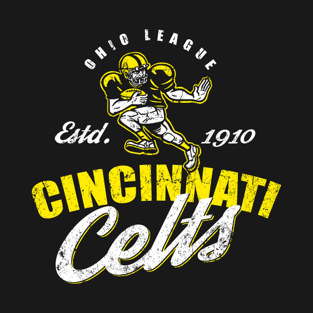 Cincinnati Celts Football by MindsparkCreative