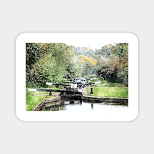Perry Barr Locks Watercolour Magnet