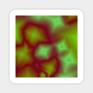 green red pink texture gradient Magnet