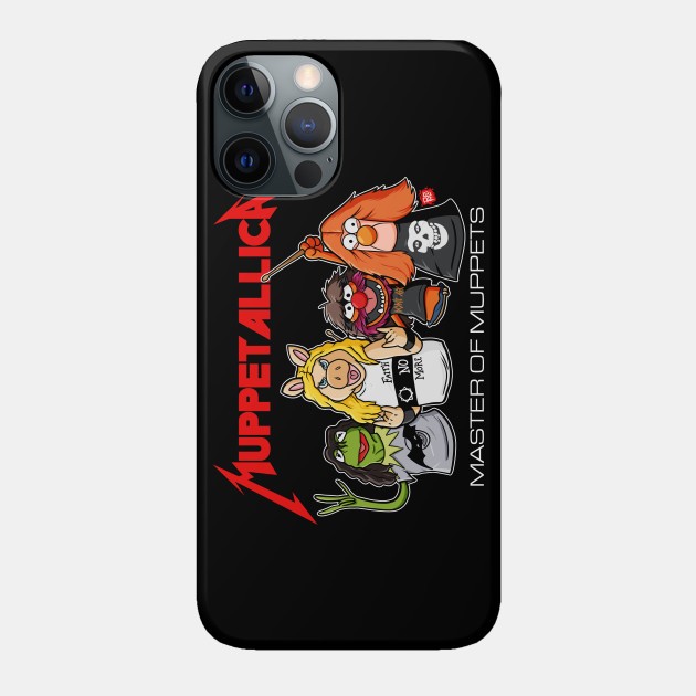 Muppetallica - Muppets - Phone Case