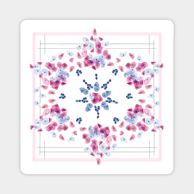 Pap Smear Normal Cytology Cells Magnet by The Rochellean