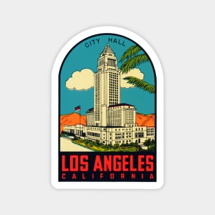 1960s Los Angeles City Hall Magnet