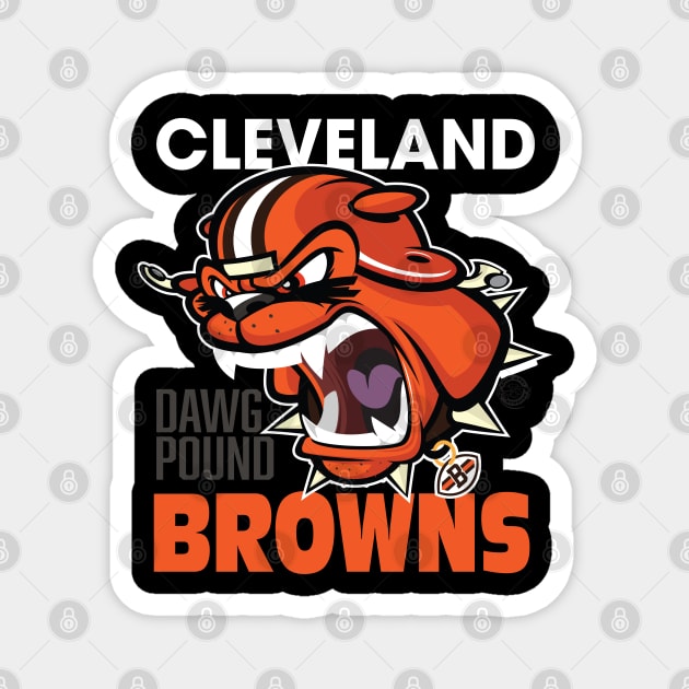 Dawg Pound Growler Magnet by Goin Ape Studios