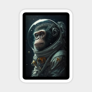 Space Monkey Magnet