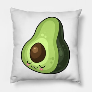 Kawaii Avocado vegetable Pillow